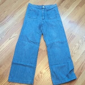 Vintage 90s Wide-Leg High Rise Jeans